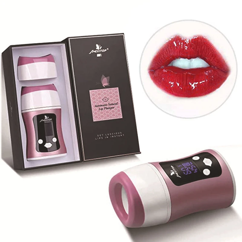 Silicone Lip Plumper Device Portable Electric Lip Plumping Enhancer