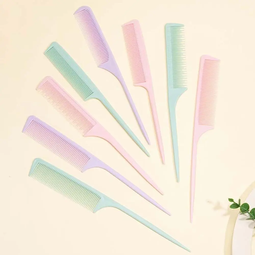 

4Pcs/set Professional Pointed Combs Hair Tail Combs Professional Salon Hair Styling Spiked Salon Hair Care Styling Combs