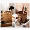 Rattan Chopsticks Storage Handmade Spoon Organizer Holder Pencils Organization 4