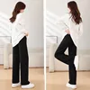 Maternity Clothing Woman Pregnancy Loose Straight High Waist Spring Summer Thin Cotton Maternity Wear ropa embarazada M-5XL 4