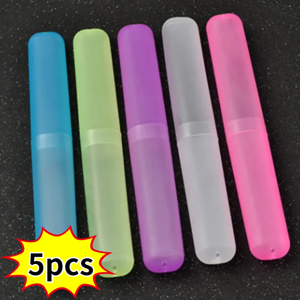 Travel Toothbrush Storage Box Bathroom Toothpaste Holder Storage Case Box Organizer Travel Toiletries Cup New Creative