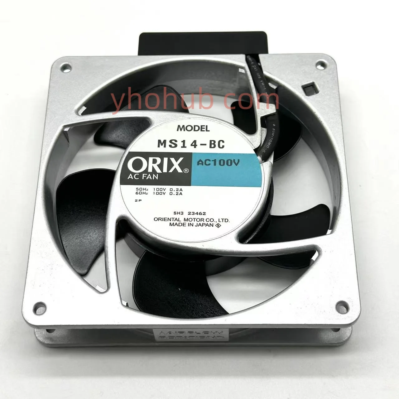 Orix MS14-BC ventilador de refrigeração do servidor ac 100v 0.2a 140x140x28mm