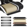 Ergonomic RGB Massage Gaming Chair w/ bluetooth Speakers Footrest Office Chair 6