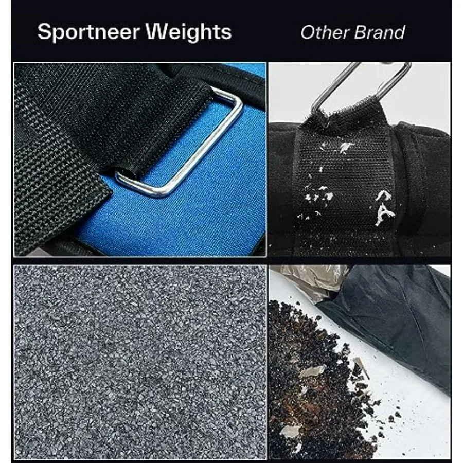 Adjustable Ankle Weights with Dumbbells Set