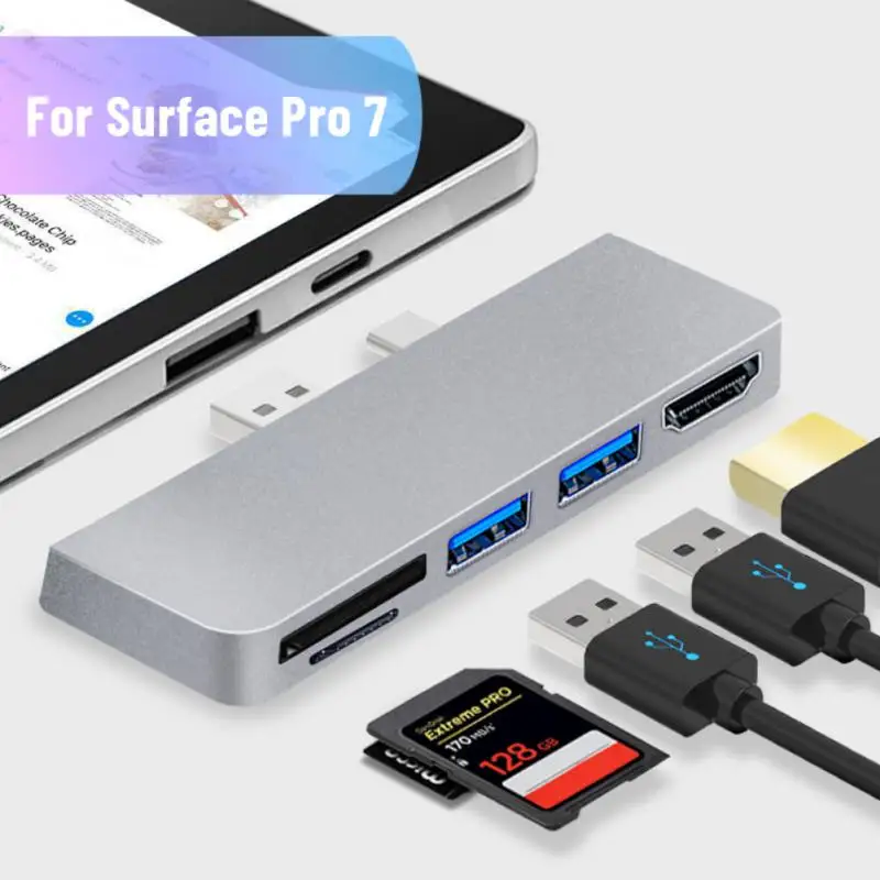 Docking Station Usb Hub3.0 Per Docking Station Per Lettore Di Schede Ad Alta Velocità Surface 8 Per Lettore Di Schede Sd/Tf Per Surface 7