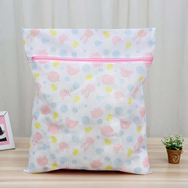 Laundry Bags laundry bag clothes washing bag Print Rabbit Dirty Clothes Storage Multiple Sizes For Washing Machine
