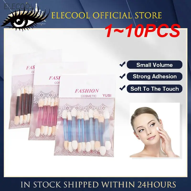 

1 ~ 10 шт. Одноразовые Губки для подводки глаз, теней, кисти для губ, губка-аппликатор, инструмент для женщин, женский инструмент для макияжа