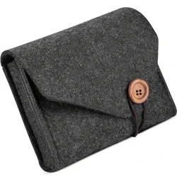 Compact Felt Cable Organizer Case for Adapters & Cables, Travel Storage Solution (1pc maoz)