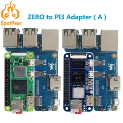 Raspberry Pi Zero 2W Banana Pi M2 Zero 3B interface adapter board BPI-M2 zero to Pi3 pi0 USB HUB RJ45 HAT