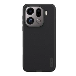 Nillkin Magnetic Super Frosted Shield Pro Case - Full Protection Back Cover - OPPO Find X9 Pro (Frosted Mag Black)