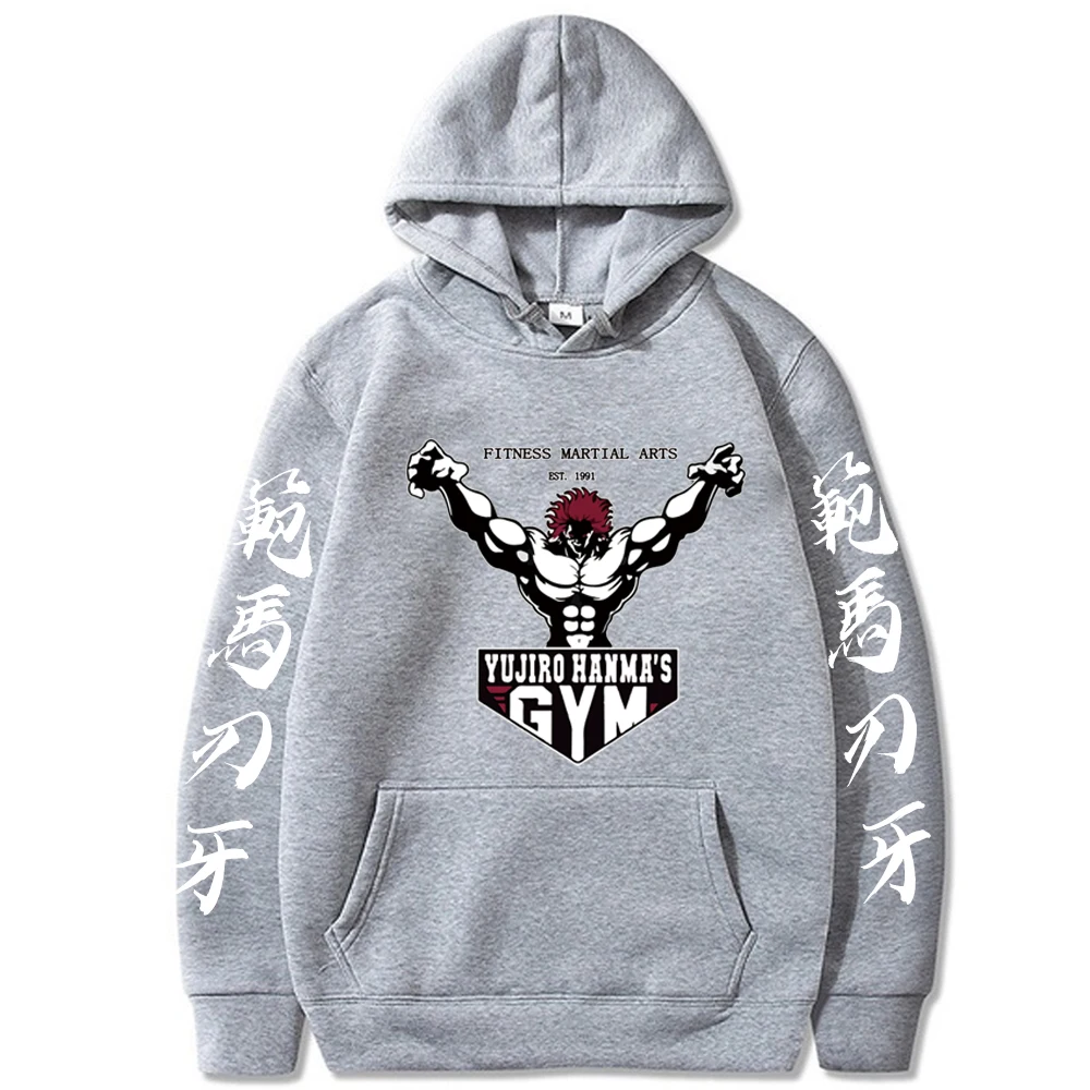 Japan Anime Baki Hanma Yujiro Hoodie Men Yujiro Hanma Gym Pullover Harajuku  Sportswear Hip Hop Hoodies Teens Boys Girls Hoodies - AliExpress