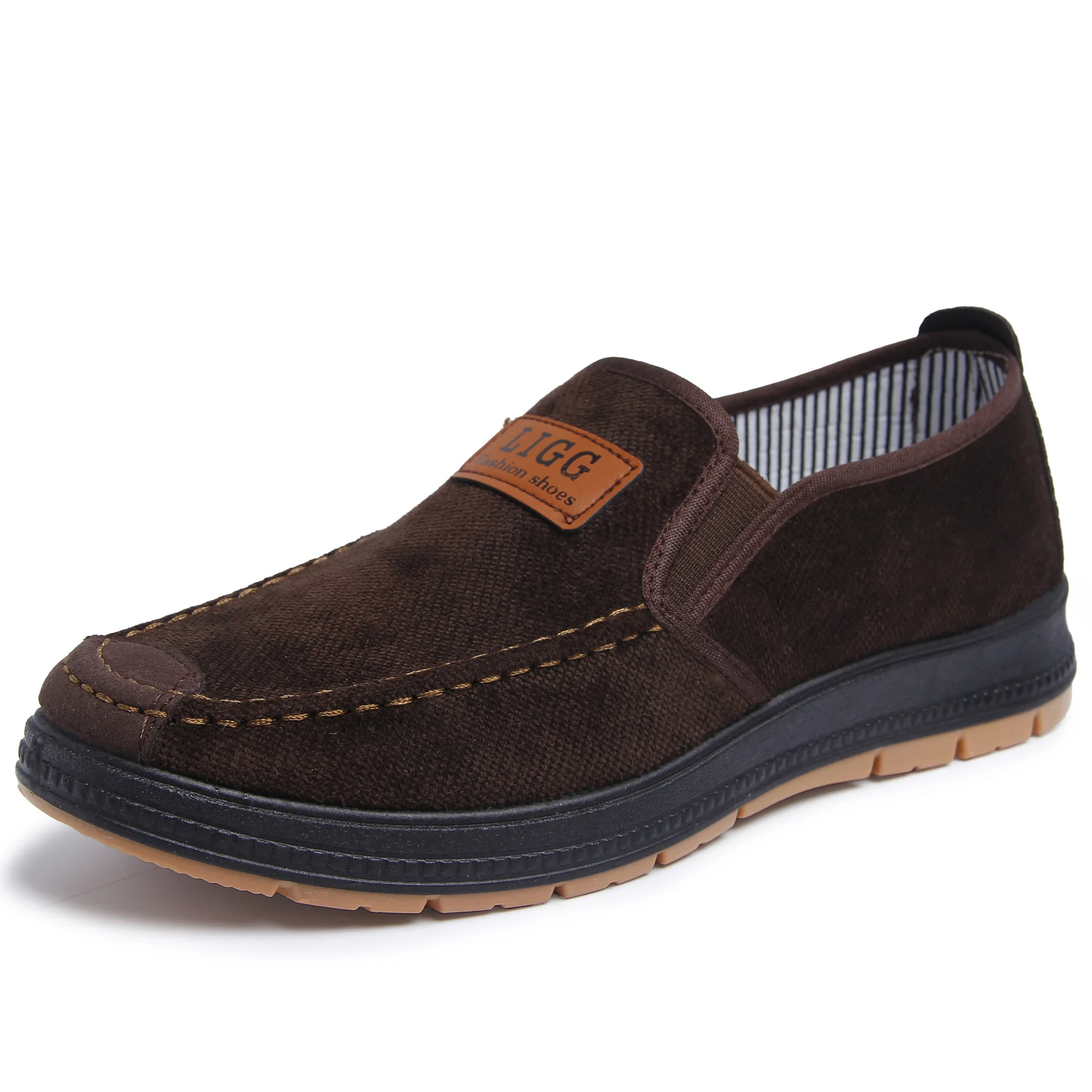 Canvas Shoes Men Classic Loafers Men Casual Shoes Breathable Walking Flat Men Shoes Sneakers Plus Size 5