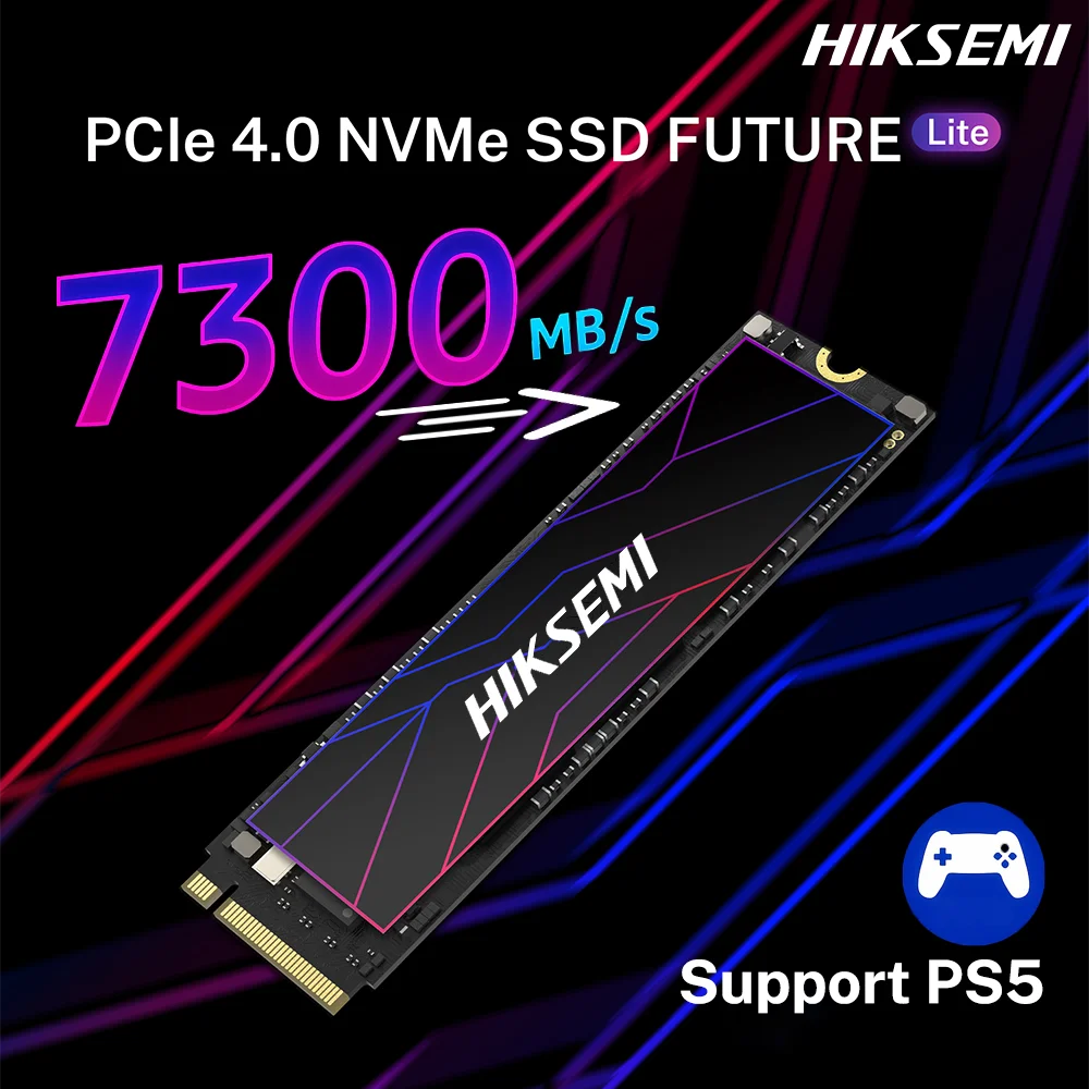 HIKSEMI FUTURE Lite 7300MB/s M2 SSD NVMe 1TB 2TB 4TB M.2 PCIe 4.0