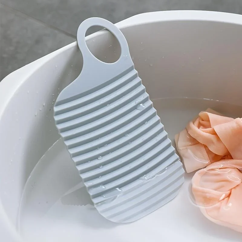 Hand-held Mini Washboard Plastic Washboard Laundry and Scrubbing Clothes Suitable for Home Travel Outdoor