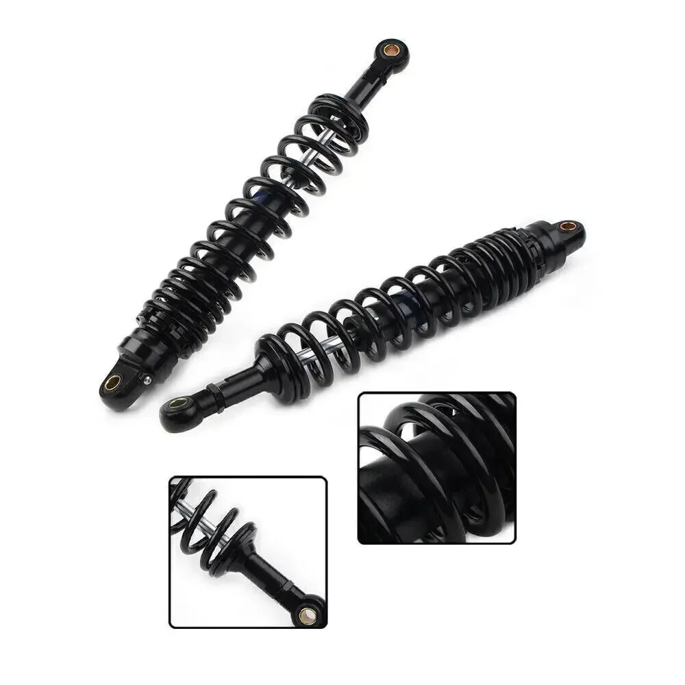 

1Pair 400MM Motorcycle Rear Shock Absorbers Suspension For Yamaha Suzuki Honda ATV Go Kart Accessories Equipments Modified Parts