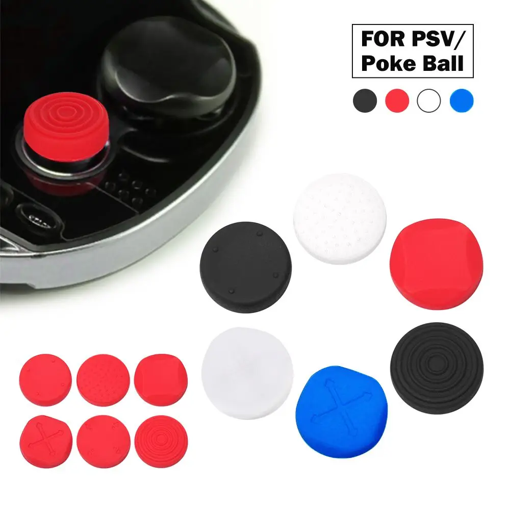 6Pcs Silicone Thumbstick Grip Cap Joystick Custodia Protettiva Analogica Per Sony Play Station Psvita Ps Vita Psv 1000/2000 Slim
