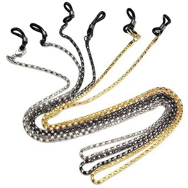 Fashionable Sunglasses Lanyard Strap Necklace Metal Eyeglass Glasses Chain Cord CC8572
