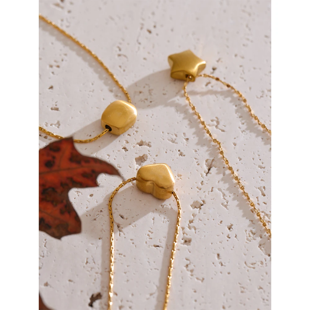 Yhpup Necklace Stainless Steel Jewelry