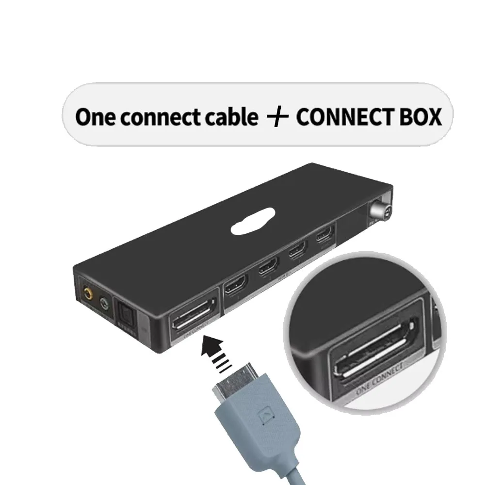 Новый мини-бокс с одним подключением и кабель для UN55KS8000F UN65KS950DF UN55KS800DF KS7000 UN60KS8000F UN60KS800DF UE55KS7000U UE65KS7500