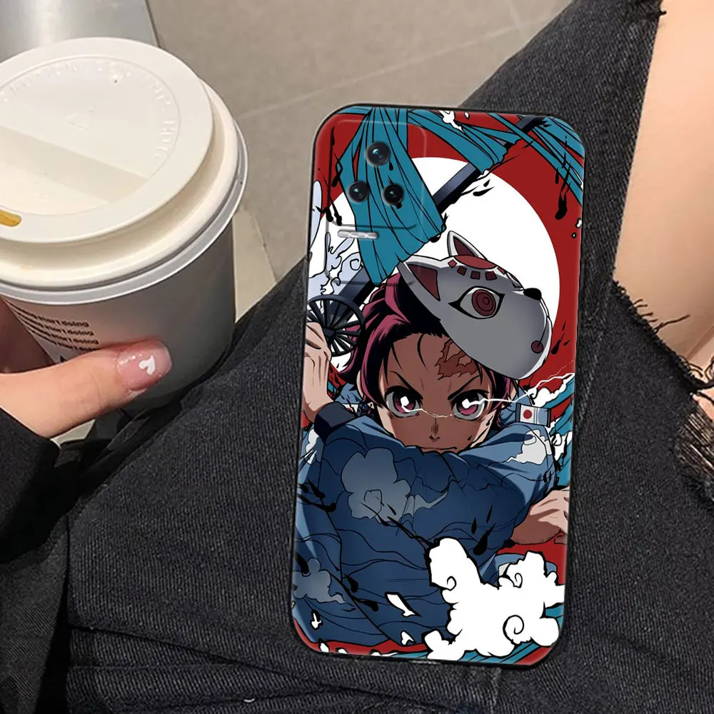 Anime Demons Slayers Tanjiro Themed Phone Case Cover
