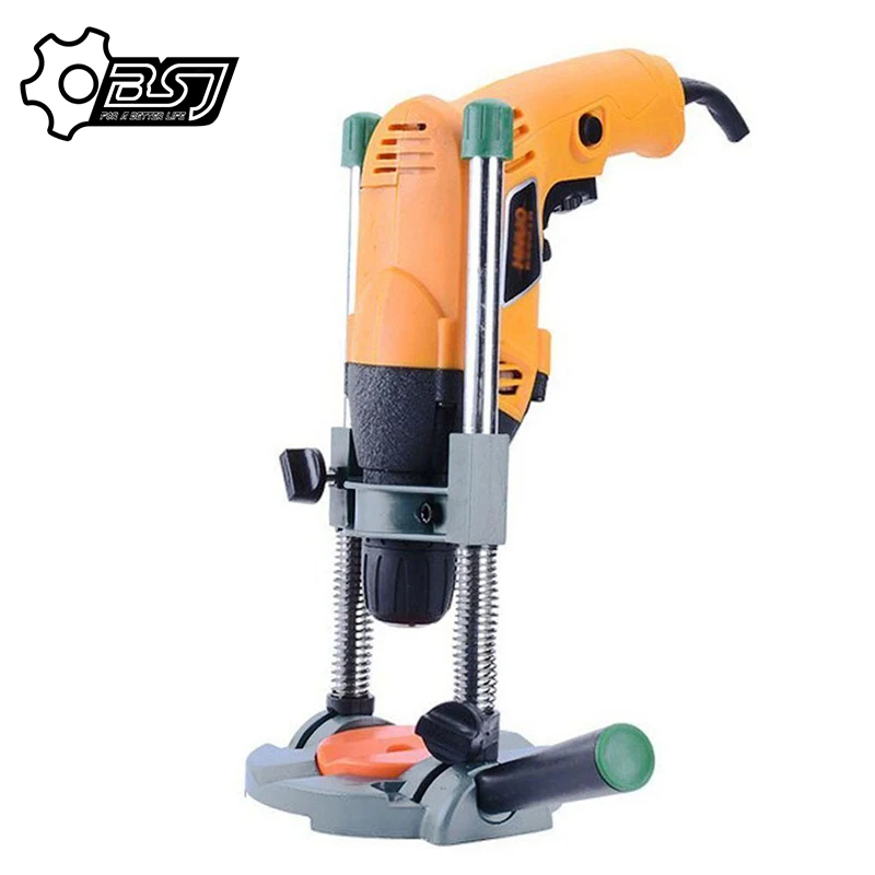 

Прецизионный сверлильный Держатель для труб с регулируемым углом и подвижной ручкой, вертикальный направляющий инструмент для сверления DIY инструмент