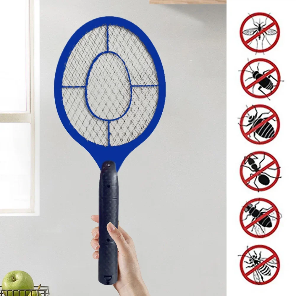 Description Picture 5 of itemElectric Fly Insect Bug Zapper Bat Handheld Insect Fly Swatter Racket Portable Mosquitos Killer Pest Control for Bedroom Insects