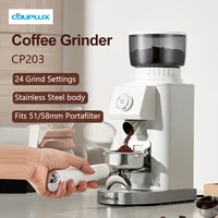 Couplux Coffee Grinder With Portafilter Hoder With 24 Precise Grind Settings Espresso Drip Percolator French Press 1