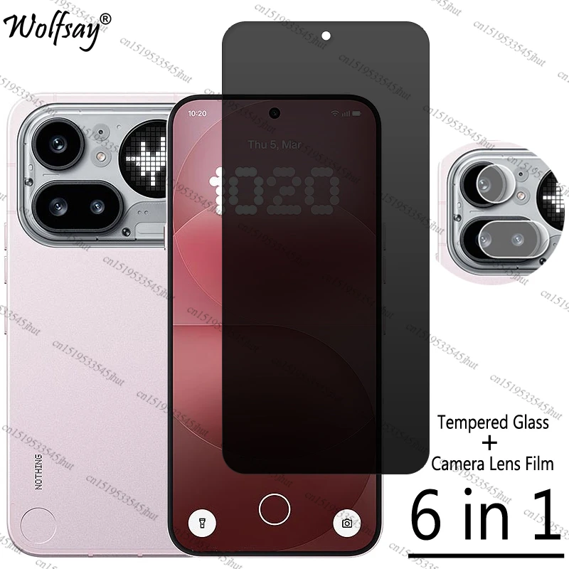 Advanced Anti-Spy Tempered Glass Privacy Screen Protector