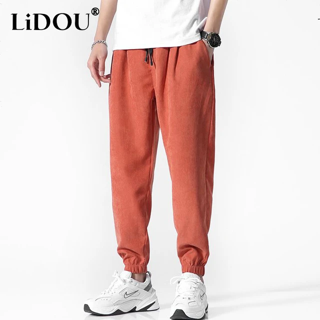 2023 New Men's Joggers Sweatpants Baggy Pants Fashion Drawstring Black Grey  Cotton Casual Loose Trousers Plus Size 6XL 7XL 8XL