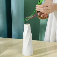 Simple Vase Decoration Living Room Flower Arrangement Vase Dining Table Light Luxury Style Vase Home Dried Flower Storage Bottle 3