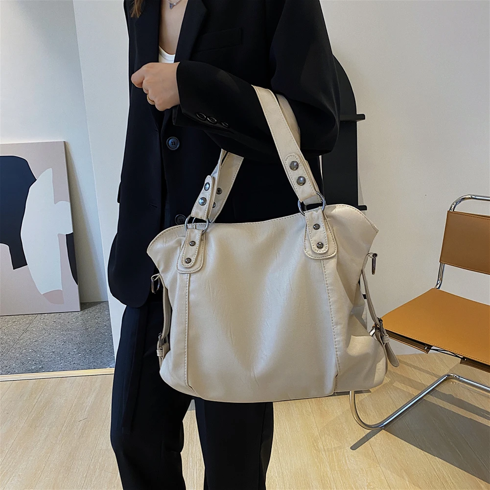 Choisissez DHgate Sacs De Hobo Vintage: Sac À Bandoulière En Cuir PU Doux Pour Femmes, Sac À Main À Grande Capacité Pour Lhiver De Lautomne Aujourd'hui