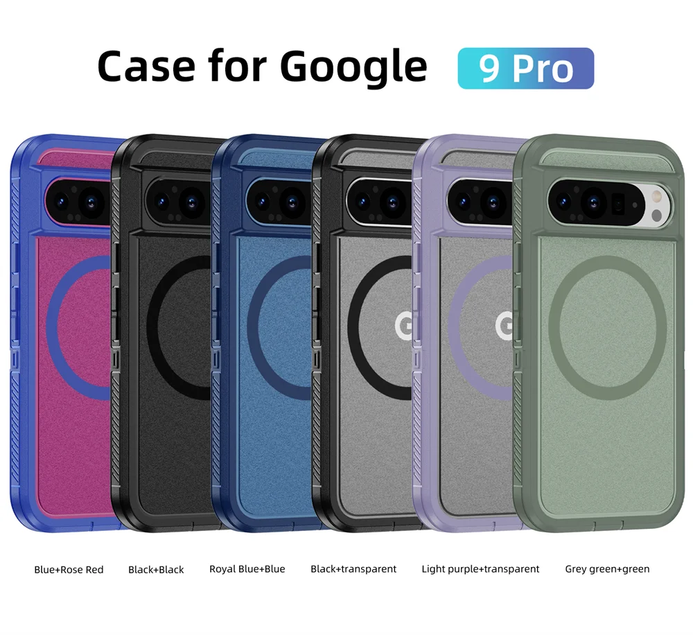 Armor Magsafe Matte Magnetic Frosted Bumper Hybrid Shockproof Case