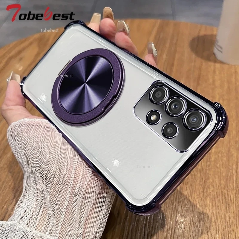 360° Rotating Magnetic Shockproof Phone Case Cover