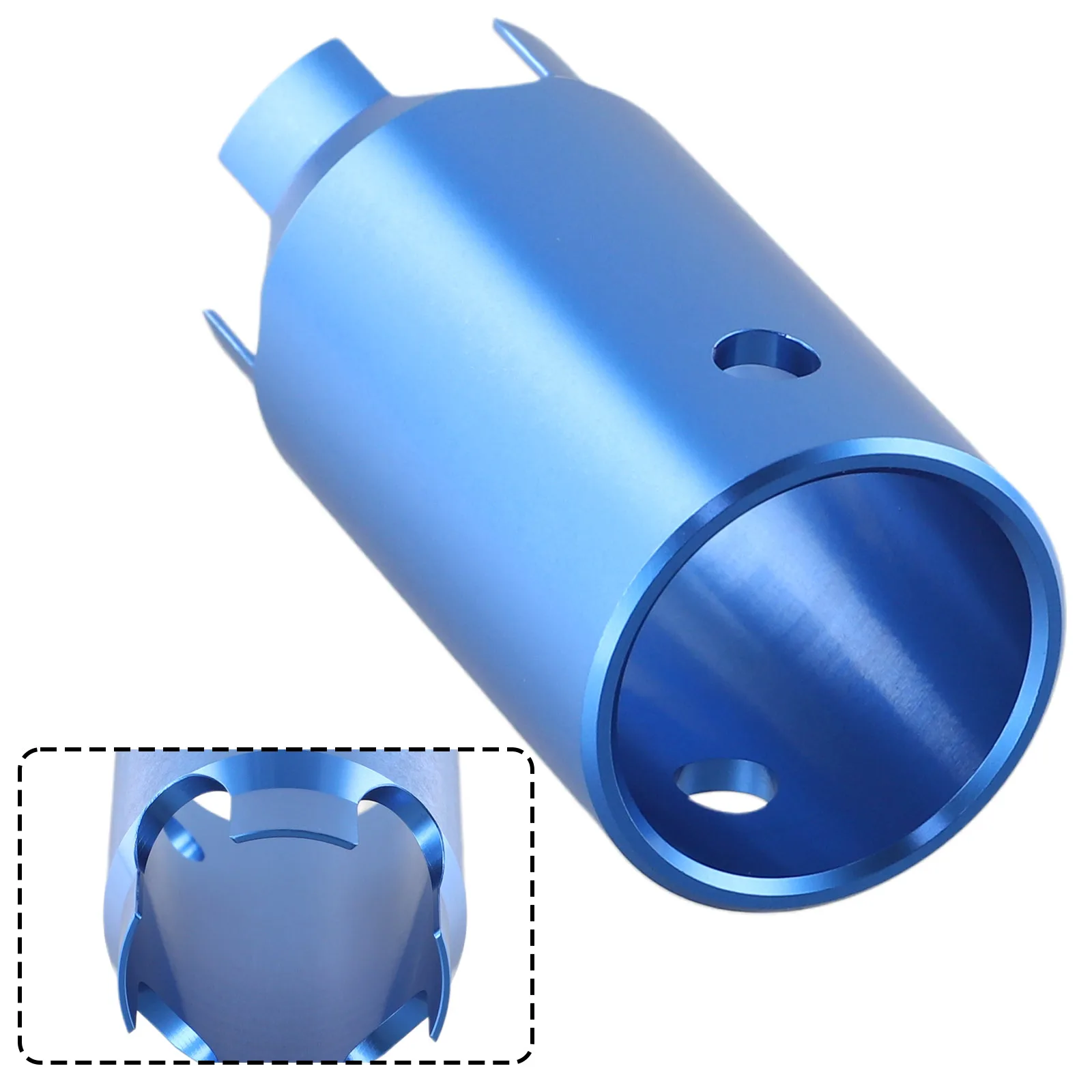 1X Blue Ezs Strumento Di Rimozione Dell'Anello Di Blocco Dell'Accensione Per Mercedes-Benz W129/W140/ W202/ W210/ W220/W203/ W209/W211/ W204 40Mm X 80