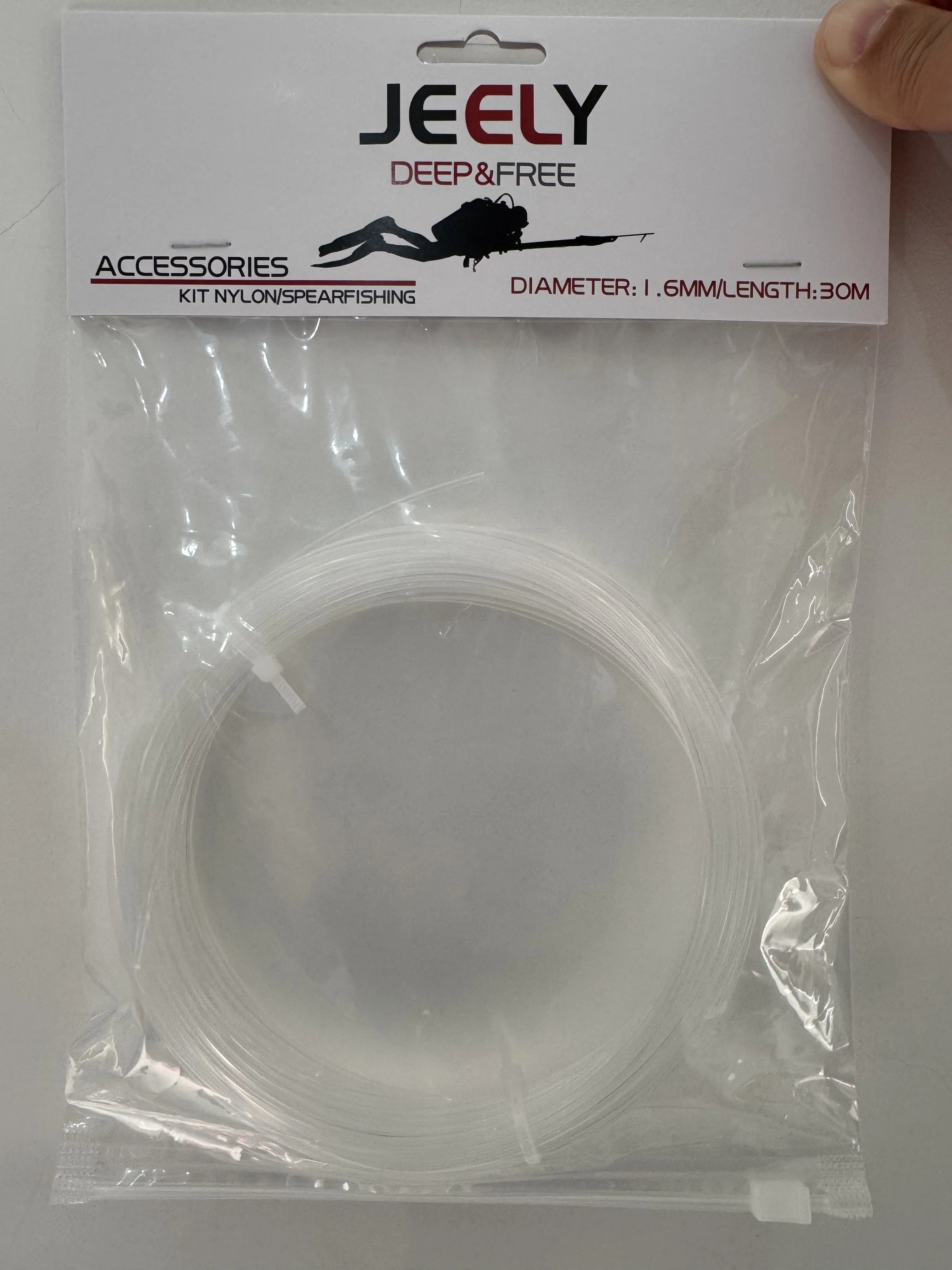 Durable Nylon Monofilament Fishing Line - 30M Hank Pack