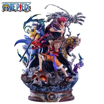 23cm Anime One Piece Figures Luffy Trafalgar 3 Captain One Piece Action Figures Figurine Collection Ornament PVC Model Toys Gift 1