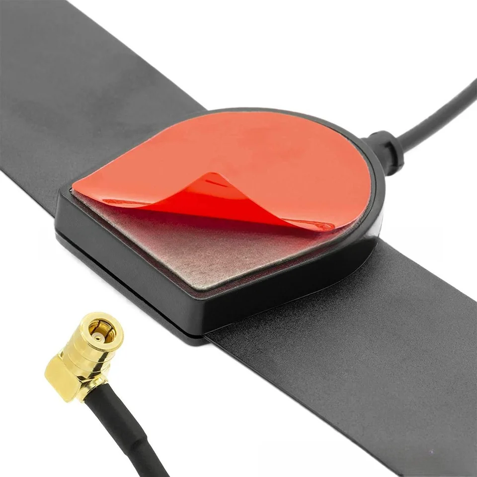 Antenne Radio DAB+ FM AM Pour Voiture – Connexion SMB, Câble 3 Mètres, Compatible VW, Opel, Mercedes | Réception Optimale, Résistante Aux Intempéries