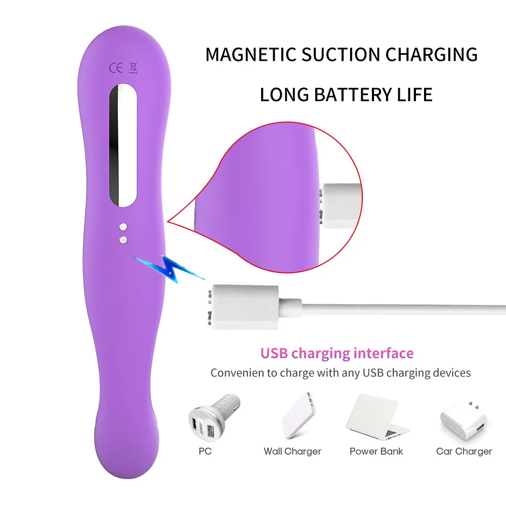 Powerful G-spot Clitoral Sucker Vibrator For Intense Stimulation_voghion.com