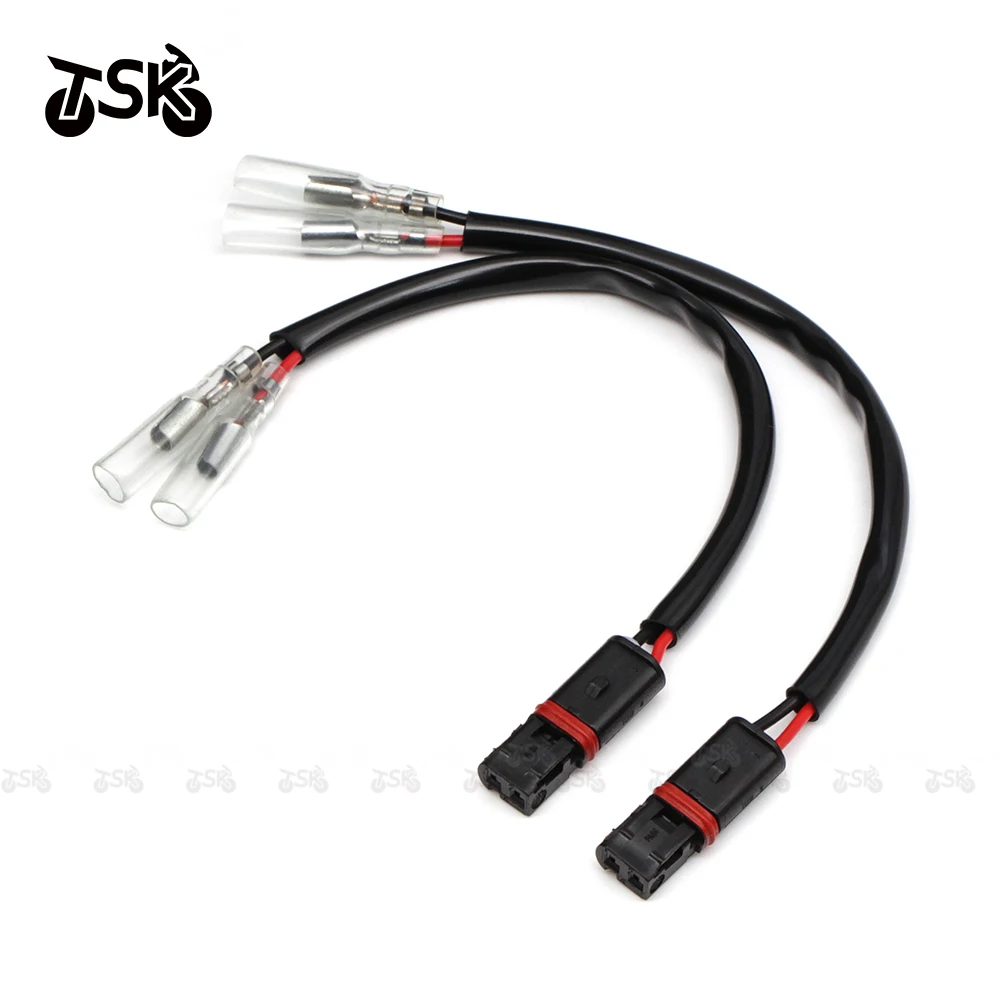 

Motorcycle Turn Signal Wiring Supply Connectors For BMW Harness Connectors Adapter Plug Tail Light Indicator Current Lead Power