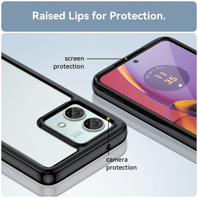 Per Motorola Moto G84 Custodia Per Motorola Moto G84 Cover Shell Bumper Coque Capa Para Custodia Posteriore In Silicone Morbido Per Moto G84