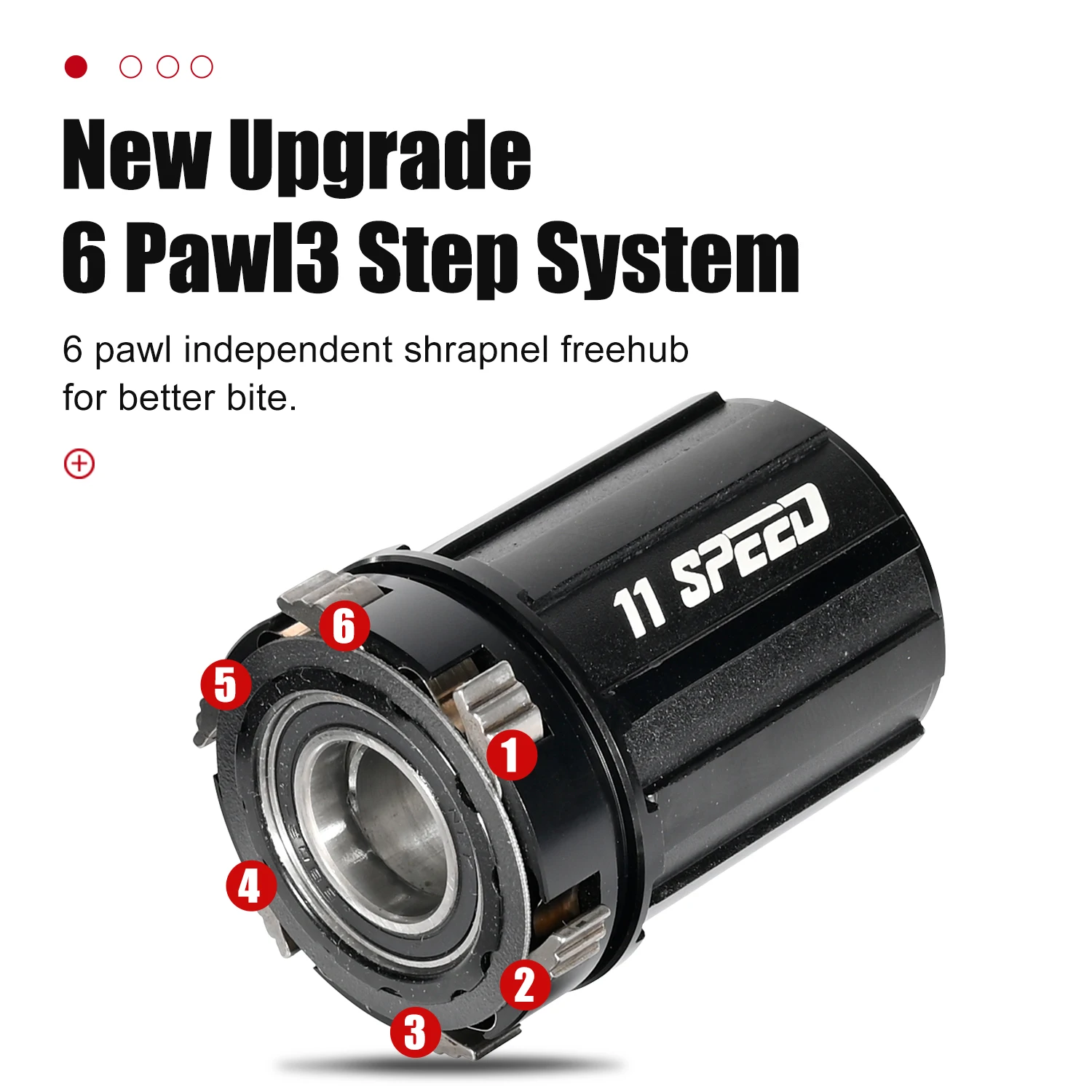 Nanlio X150 Bicycle Hub 6-Pawl 150T Click 28 32 36 Hole 8-12 Speed