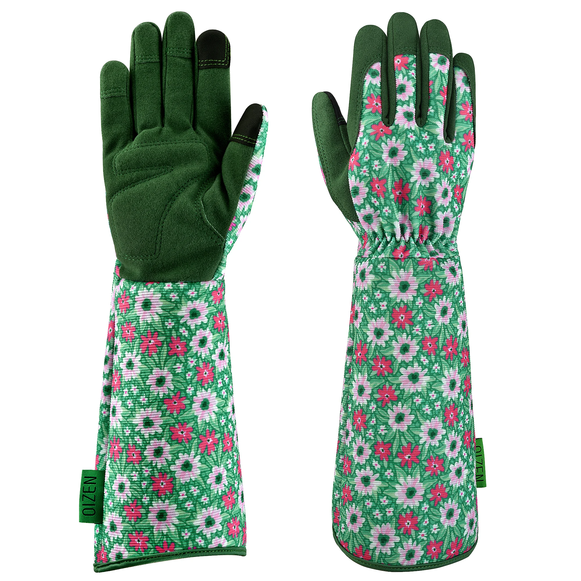 

1Pair Gardening Gloves for Women Weeding Digging Planting Breathable Touchscre for Thorn Proof Long Sleeve Working Garden Gloves
