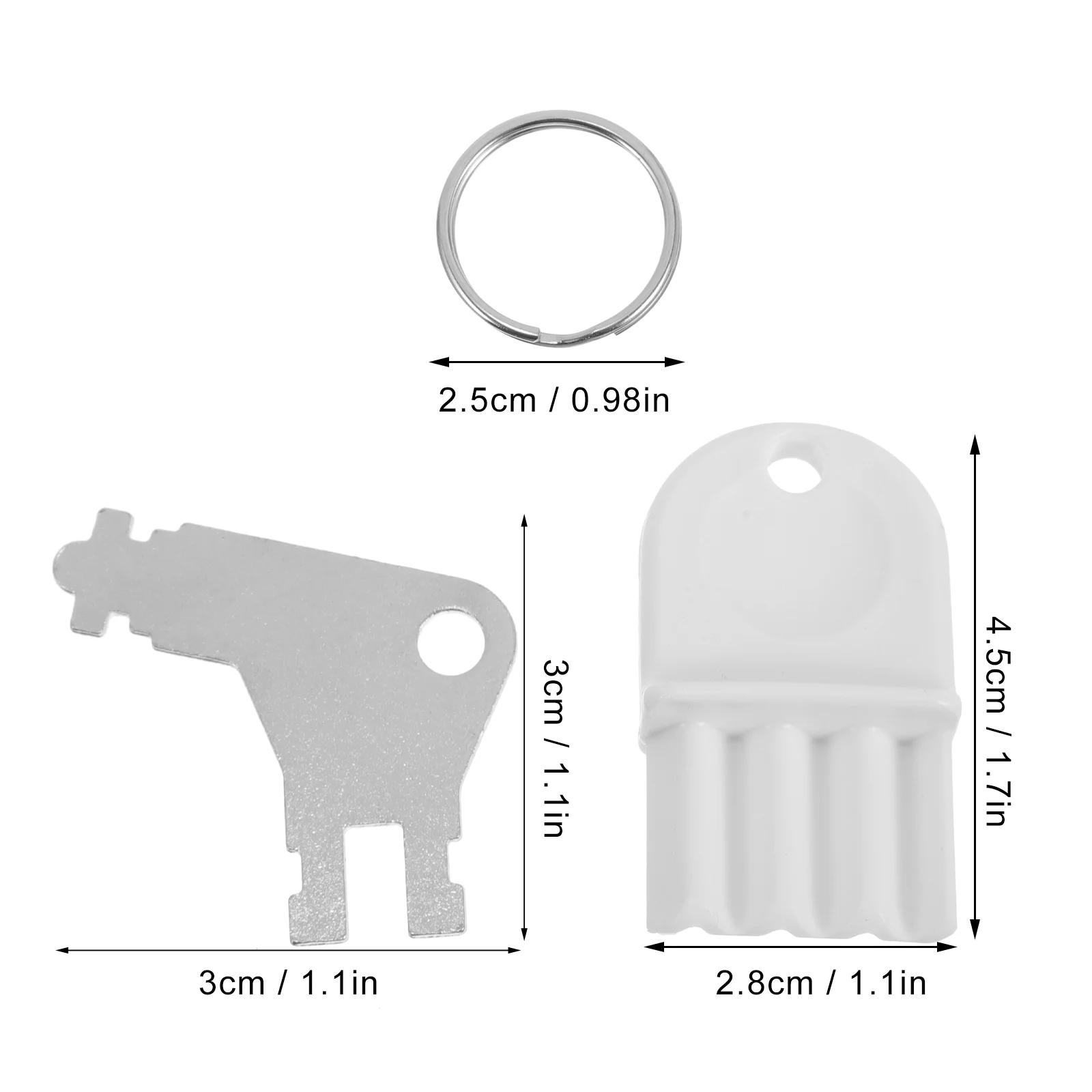 Paper Towel Holder Toilet Paper Holder 5Pcs Metal Universal Paper Towel Dispenser Keys Toilet Paper Holder Key Commercial Bathroom Fixture Holders Storage Room
