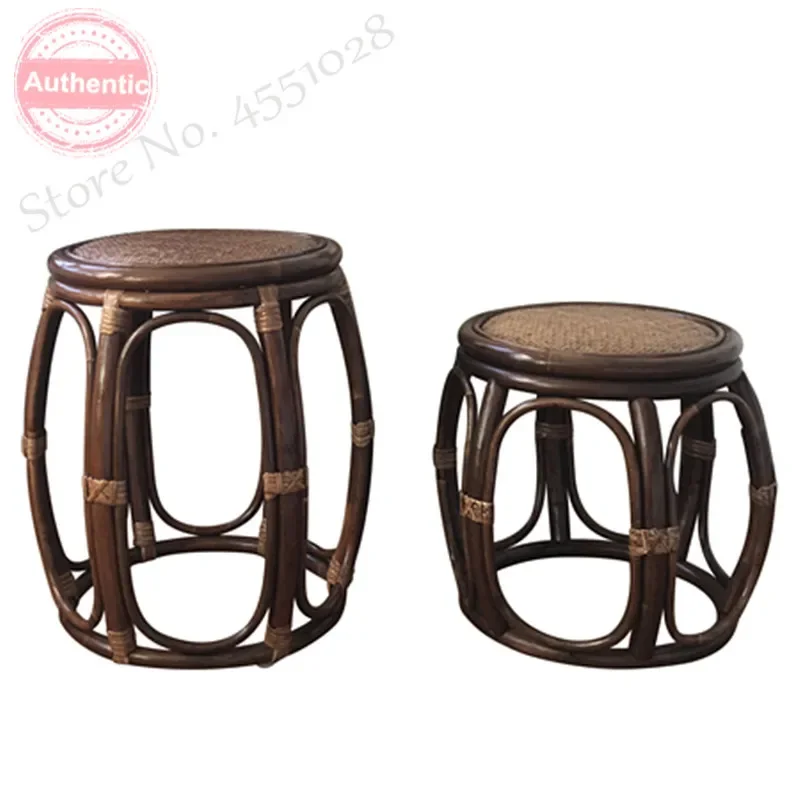 RattanGuzhengStoolSinglePianoStoolSolidWoodStoolChildrenAdult