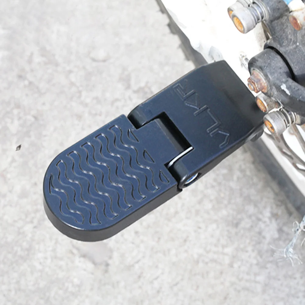 

Bicycle Rear Foot Rear Wheel Pedal Universal Pole Mountain Bike Rear Axle Pedal Rear Seat Footer Pedal Aluminum Alloy Durable