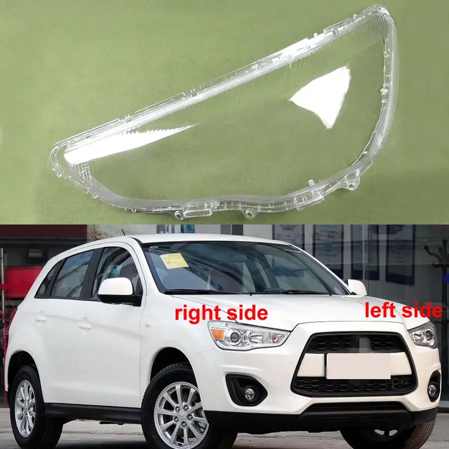 

For Mitsubishi Strength Dazzle ASX 2013-2018 Headlamp Transparent Shell Headlight Cover Lampshade Lens Lamp Housing Plexiglass