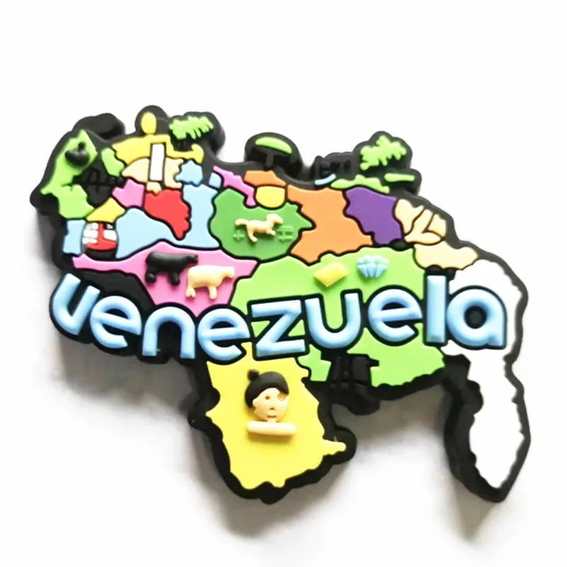 Magnete da frigorifero 3D Gran Sabana Venezuela, souvenir da viaggio, decorazione per la casa e la cucina, collezione di magneti per frigorifero Venezuela