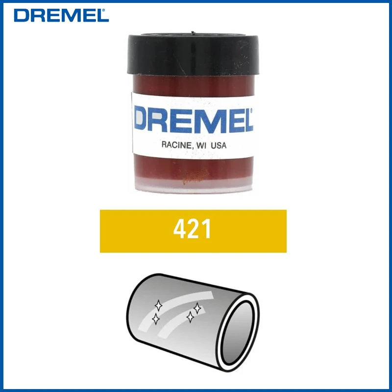 Dremel 421 Polishing Compound 421 Polierpaste Polishing Accessory Cleaning And Polishing For Metals Plastics Glass Stone Jewelry AliExpress