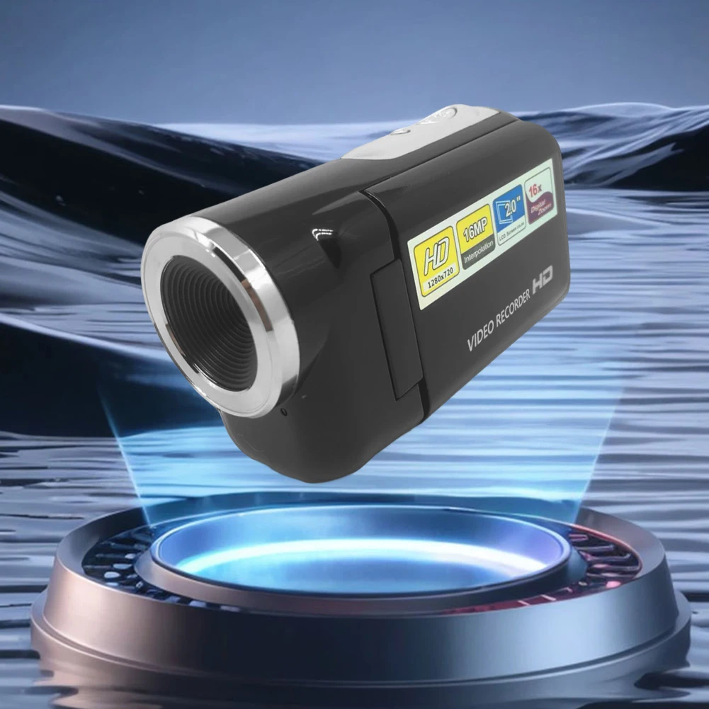 USB 케이블이 포함된 16MP 720P 휴대용 DV 캠코더 디지털 캠코더 2.0인치 TFT 컬러 스크린 학생 청소년을 위한 16X 디지털 줌