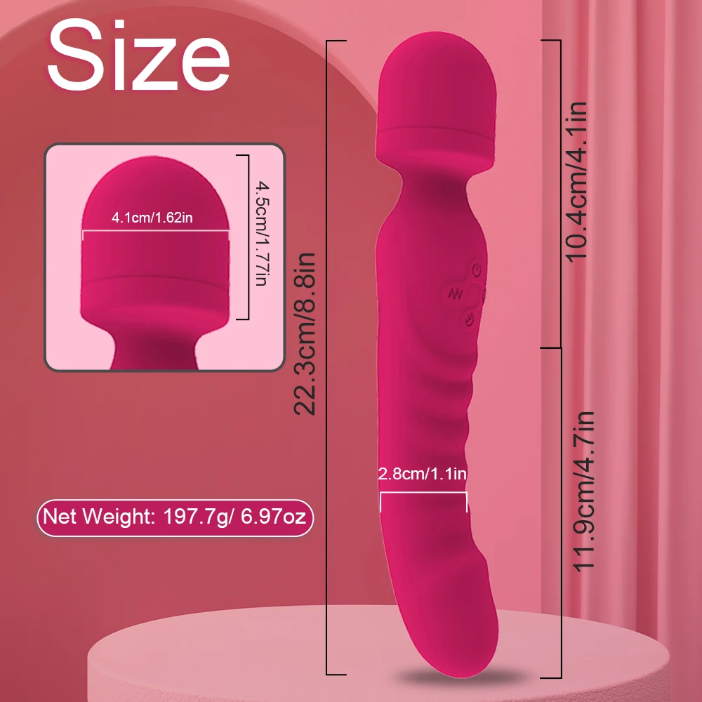 Powerful Wand Vagina G-Spot Vibrator - Image 6